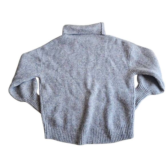 Ted Baker London womens Sz 1 US 2-4  Cchloe pink multi wool blend turtleneck swe - Picture 3 of 8